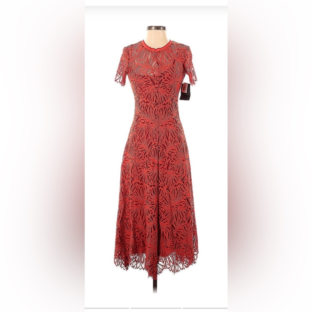 Prownza Schouler Mock Neck Casual Dress NWT